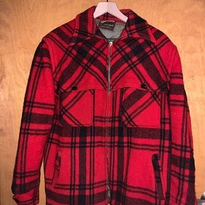 Vintage Wool Mackinaw Hunting Jacket